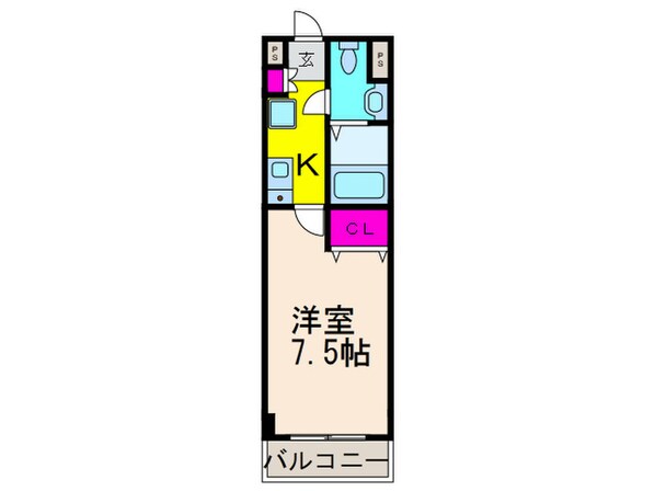 パステル神山の物件間取画像